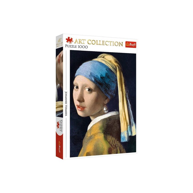 Jucarii, Copii si Bebe - Jucarii si jocuri - Jocuri si puzzle - Puzzle - Puzzle Trefl - Johannes Vermeer: Girl with a Pearl Earring, 1000 piese - Infinity.ro