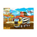 Jucarii, Copii si Bebe - Jucarii si jocuri - Jocuri si puzzle - Puzzle - Puzzle 48 piese Bluebird - On the Construction Site - Infinity.ro