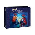 Jucarii, Copii si Bebe - Jucarii si jocuri - Jocuri si puzzle - Puzzle - Puzzle 1000 piese - Toffoli Louis: Les Marchandes (Perou), 1975 - Infinity.ro