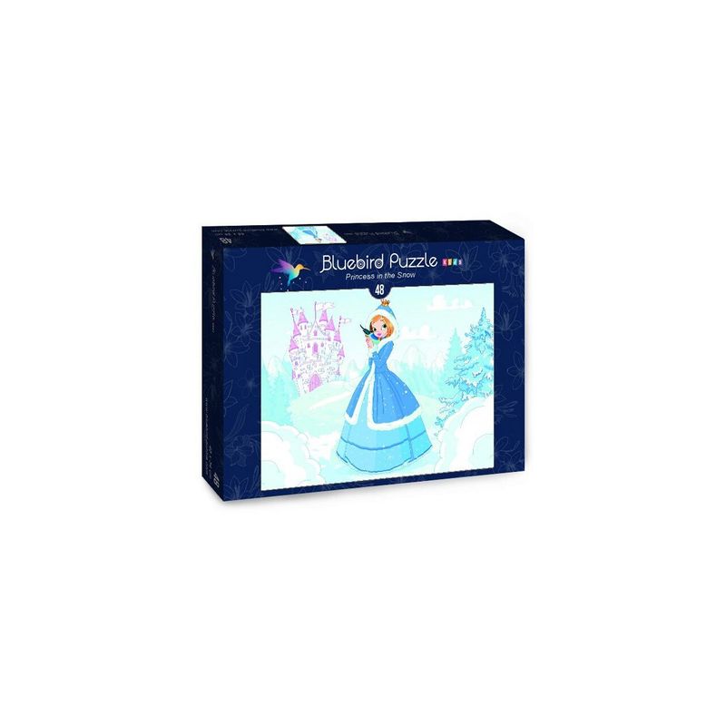 Jucarii, Copii si Bebe - Jucarii si jocuri - Jocuri si puzzle - Puzzle - Puzzle Bluebird - Princess in the Snow, 48 piese - Infinity.ro