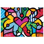 Jucarii, Copii si Bebe - Jucarii si jocuri - Jocuri si puzzle - Puzzle - Puzzle 2000 piese Bluebird - Romero Britto: Heart butterfly - Infinity.ro