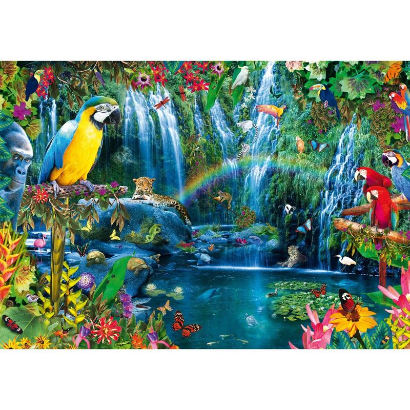 Jucarii, Copii si Bebe - Jucarii si jocuri - Jocuri si puzzle - Puzzle - Puzzle Bluebird - Parrot Tropics, 1000 piese - Infinity.ro