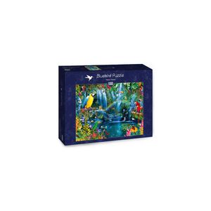 Puzzle Bluebird - Parrot Tropics, 1000 piese