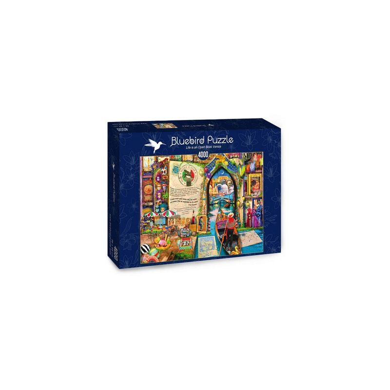 Jucarii, Copii si Bebe - Jucarii si jocuri - Jocuri si puzzle - Puzzle - Puzzle Bluebird - Aimee Stewart: Life is an Open Book Venice, 4000 piese - Infinity.ro