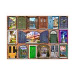 Jucarii, Copii si Bebe - Jucarii si jocuri - Jocuri si puzzle - Puzzle - Puzzle Bluebird - Dominic Davison: Doors Of USA, 2000 piese - Infinity.ro