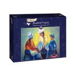 Jucarii, Copii si Bebe - Jucarii si jocuri - Jocuri si puzzle - Puzzle - Puzzle 1000 piese - Toffoli Louis: Femmes a la Potiche Bleue, 1977 - Infinity.ro