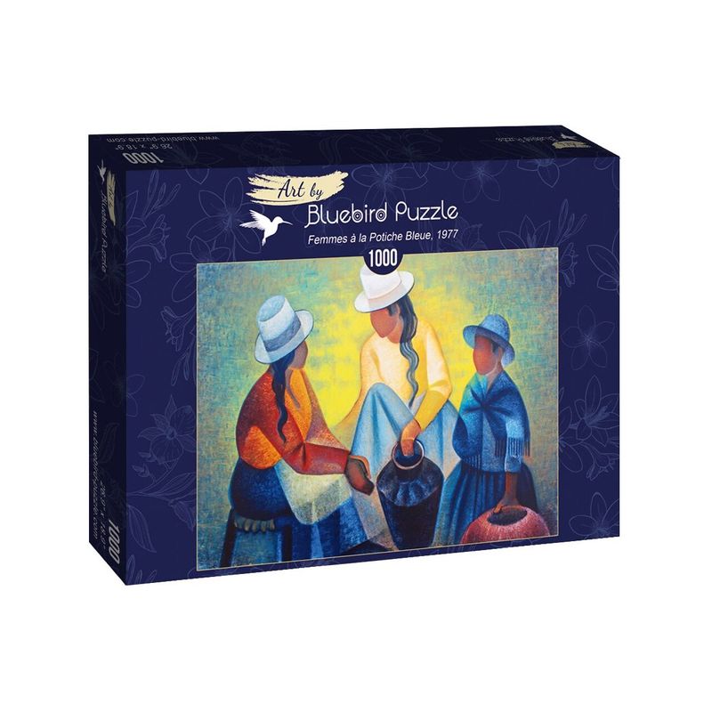 Jucarii, Copii si Bebe - Jucarii si jocuri - Jocuri si puzzle - Puzzle - Puzzle 1000 piese - Toffoli Louis: Femmes a la Potiche Bleue, 1977 - Infinity.ro