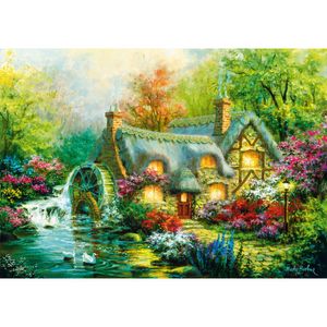 Puzzle Bluebird - Country Retreat, 1000 piese
