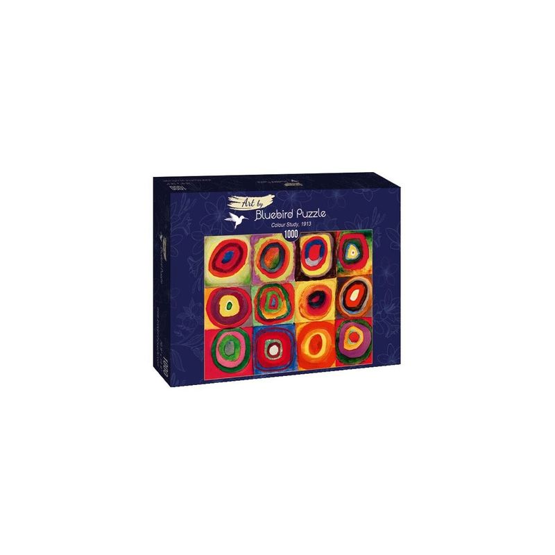 Jucarii, Copii si Bebe - Jucarii si jocuri - Jocuri si puzzle - Puzzle - Puzzle 1000 piese - Vassily Kandinsky: Colour Study, 1913 - Infinity.ro