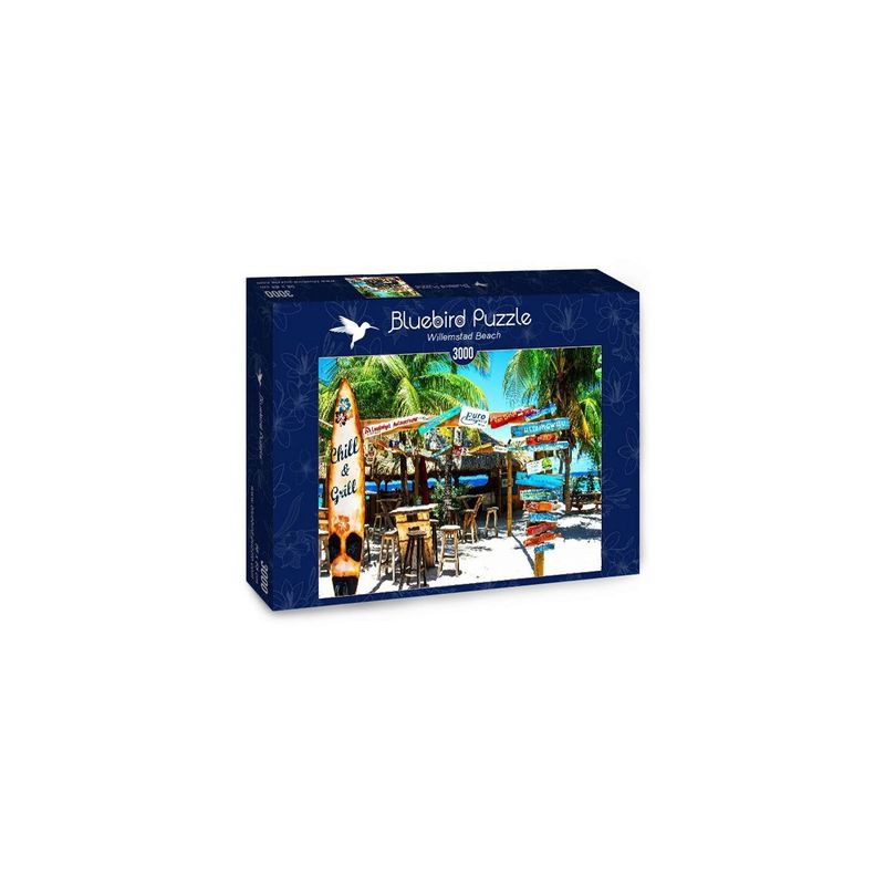 Jucarii, Copii si Bebe - Jucarii si jocuri - Jocuri si puzzle - Puzzle - Puzzle Bluebird - Willemstad Beach, 3000 piese - Infinity.ro