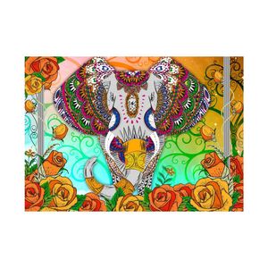 Puzzle Bluebird - Colorful Elephant, 2000 piese