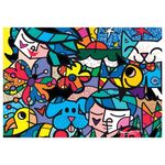 Jucarii, Copii si Bebe - Jucarii si jocuri - Jocuri si puzzle - Puzzle - Puzzle 1000 piese Bluebird - Romero Britto: Britto Garden - Infinity.ro