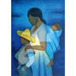 Jucarii, Copii si Bebe - Jucarii si jocuri - Jocuri si puzzle - Puzzle - Puzzle 1000 piese - Toffoli Louis: La Mere et les Enfants, 1973 - Infinity.ro