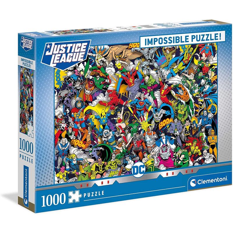 Jucarii, Copii si Bebe - Jucarii si jocuri - Jocuri si puzzle - Puzzle - Puzzle 1000 piese Clementoni - DC Comics - Infinity.ro
