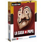 Jucarii, Copii si Bebe - Jucarii si jocuri - Jocuri si puzzle - Puzzle - Puzzle 1000 piese Clementoni - La Casa De Papel - Infinity.ro