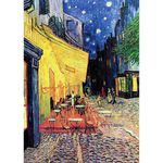 Jucarii, Copii si Bebe - Jucarii si jocuri - Jocuri si puzzle - Puzzle - Puzzle TinyPuzzle - Vincent Van Gogh: Cafe Terrace at Night, 99 piese - Infinity.ro