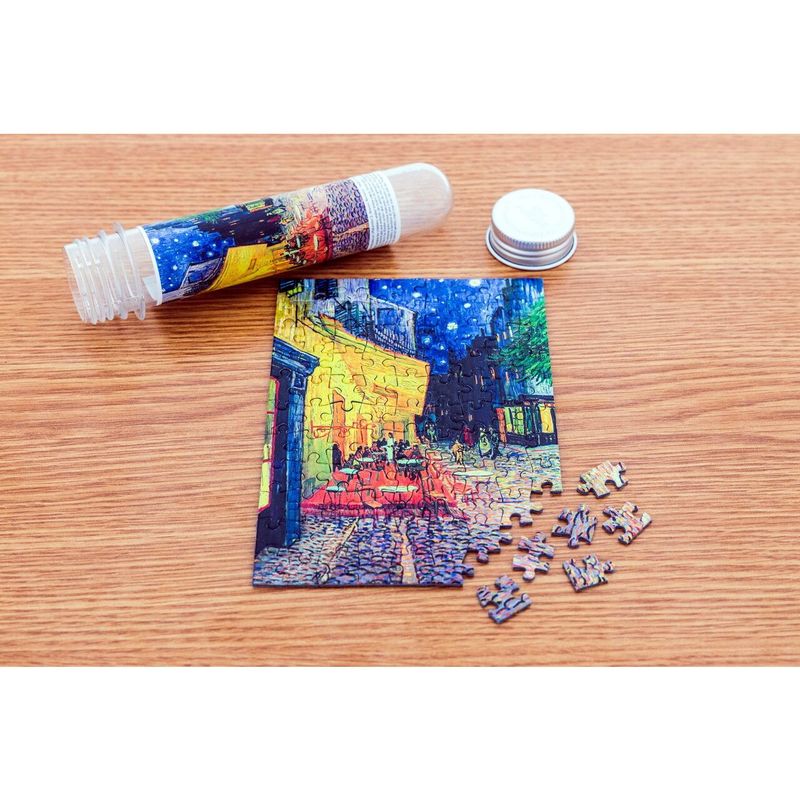 Jucarii, Copii si Bebe - Jucarii si jocuri - Jocuri si puzzle - Puzzle - Puzzle TinyPuzzle - Vincent Van Gogh: Cafe Terrace at Night, 99 piese - Infinity.ro