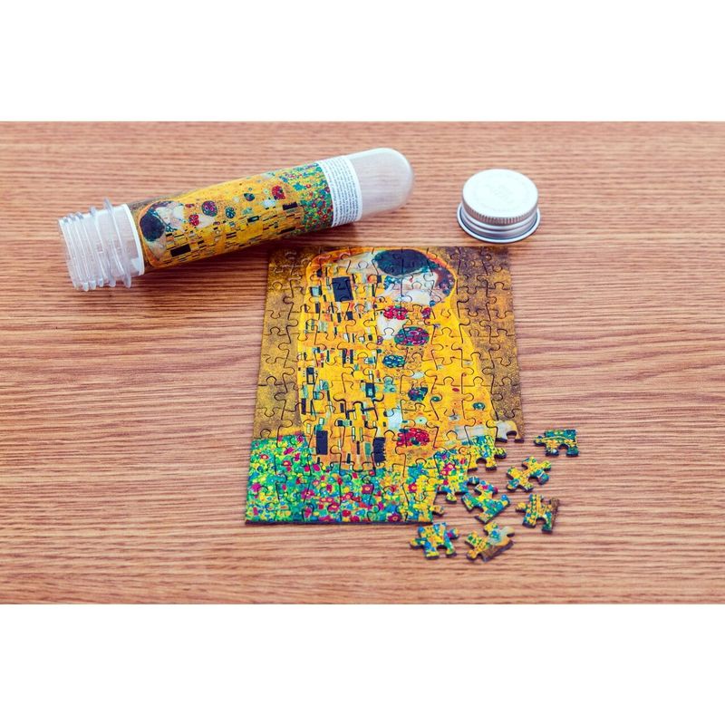 Jucarii, Copii si Bebe - Jucarii si jocuri - Jocuri si puzzle - Puzzle - Puzzle TinyPuzzle - Gustav Klimt: The Kiss, 99 piese - Infinity.ro