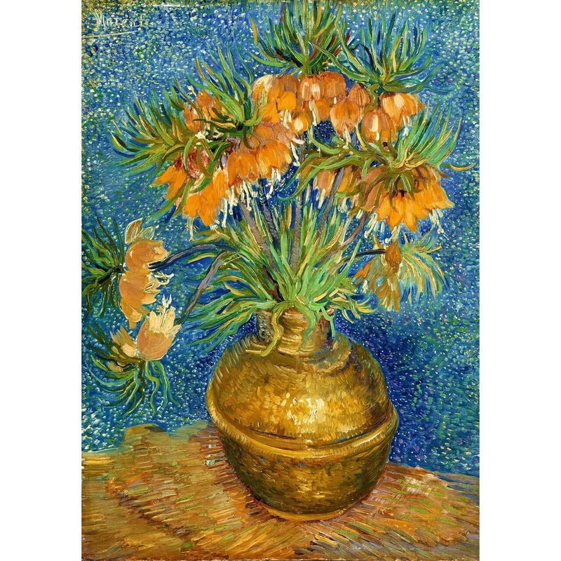 Jucarii, Copii si Bebe - Jucarii si jocuri - Jocuri si puzzle - Puzzle - Puzzle 1000 piese Enjoy - Vincent Van Gogh: Fritillaries in a Copper Vase - Infinity.ro