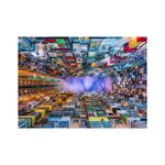 Jucarii, Copii si Bebe - Jucarii si jocuri - Jocuri si puzzle - Puzzle - Puzzle 1000 piese Enjoy - Colorful Apartment Building, Hong Kong - Infinity.ro