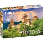 Jucarii, Copii si Bebe - Jucarii si jocuri - Jocuri si puzzle - Puzzle - Puzzle 1000 piese Enjoy - Castelul lui Dracula, Bran - Infinity.ro