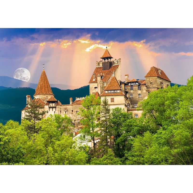 Jucarii, Copii si Bebe - Jucarii si jocuri - Jocuri si puzzle - Puzzle - Puzzle 1000 piese Enjoy - Castelul lui Dracula, Bran - Infinity.ro