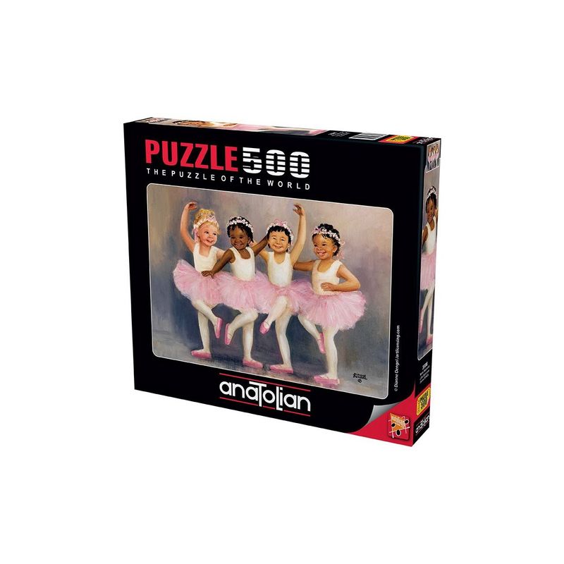 Jucarii, Copii si Bebe - Jucarii si jocuri - Jocuri si puzzle - Puzzle - Puzzle Anatolian - Little Ballerinas, 500 piese - Infinity.ro