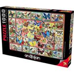 Jucarii, Copii si Bebe - Jucarii si jocuri - Jocuri si puzzle - Puzzle - Puzzle Anatolian - Barbara Behr: Lots of Butterflies, 1000 piese - Infinity.ro