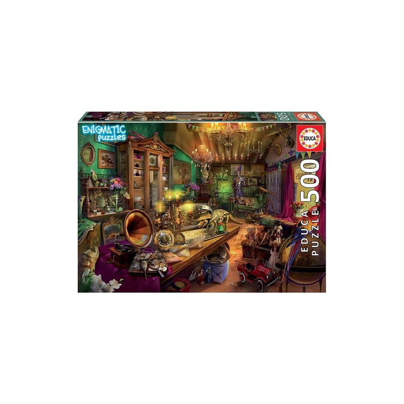Jucarii, Copii si Bebe - Jucarii si jocuri - Jocuri si puzzle - Puzzle - Puzzle Educa - Mysterious Puzzle Antiques Store, 500 piese - Infinity.ro
