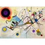 Jucarii, Copii si Bebe - Jucarii si jocuri - Jocuri si puzzle - Puzzle - Puzzle 1000 piese Enjoy - Vassily Kandinsky: Composition VIII, Wassily Kandinsky - Infinity.ro