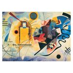 Jucarii, Copii si Bebe - Jucarii si jocuri - Jocuri si puzzle - Puzzle - Puzzle Eurographics - Vassily Kandinsky: Yellow, Re, Blue, 1000 piese - Infinity.ro