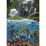Jucarii, Copii si Bebe - Jucarii si jocuri - Jocuri si puzzle - Puzzle - Puzzle Schmidt - Waterfall, 1000 piese - Infinity.ro