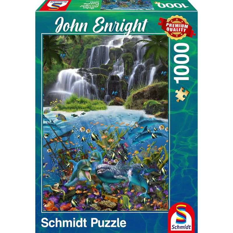Jucarii, Copii si Bebe - Jucarii si jocuri - Jocuri si puzzle - Puzzle - Puzzle Schmidt - Waterfall, 1000 piese - Infinity.ro