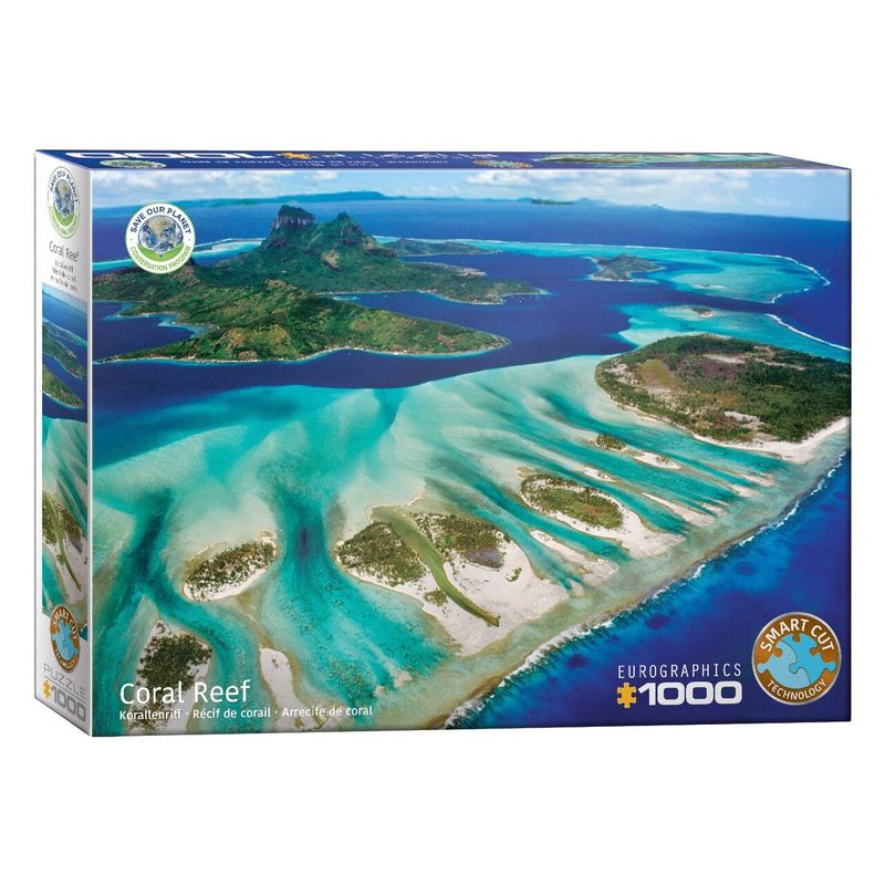 Jucarii, Copii si Bebe - Jucarii si jocuri - Jocuri si puzzle - Puzzle - Puzzle Eurographics - Save the Planet! Ocean, 1000 piese - Infinity.ro