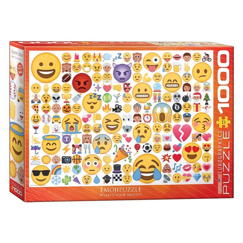 Jucarii, Copii si Bebe - Jucarii si jocuri - Jocuri si puzzle - Puzzle - Puzzle Eurographics - Emotipuzzle - What's your Mood, 1000 piese - Infinity.ro