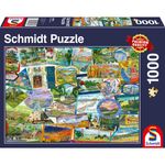 Jucarii, Copii si Bebe - Jucarii si jocuri - Jocuri si puzzle - Puzzle - Puzzle 1000 piese - Travel Stickers - Infinity.ro