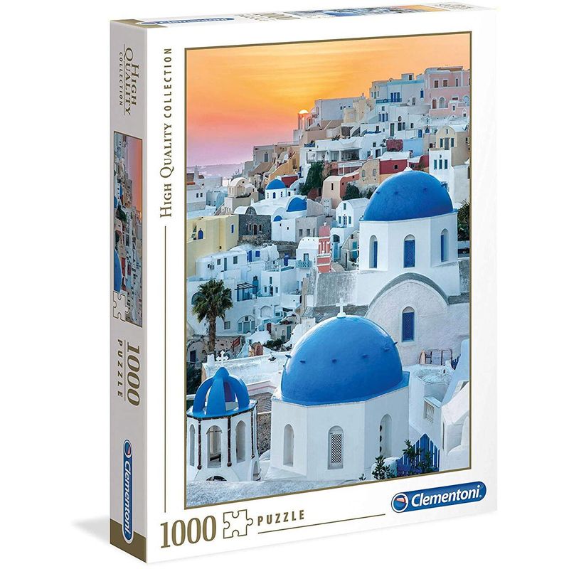 Jucarii, Copii si Bebe - Jucarii si jocuri - Jocuri si puzzle - Puzzle - Puzzle Clementoni - Santorini, 1000 piese - Infinity.ro