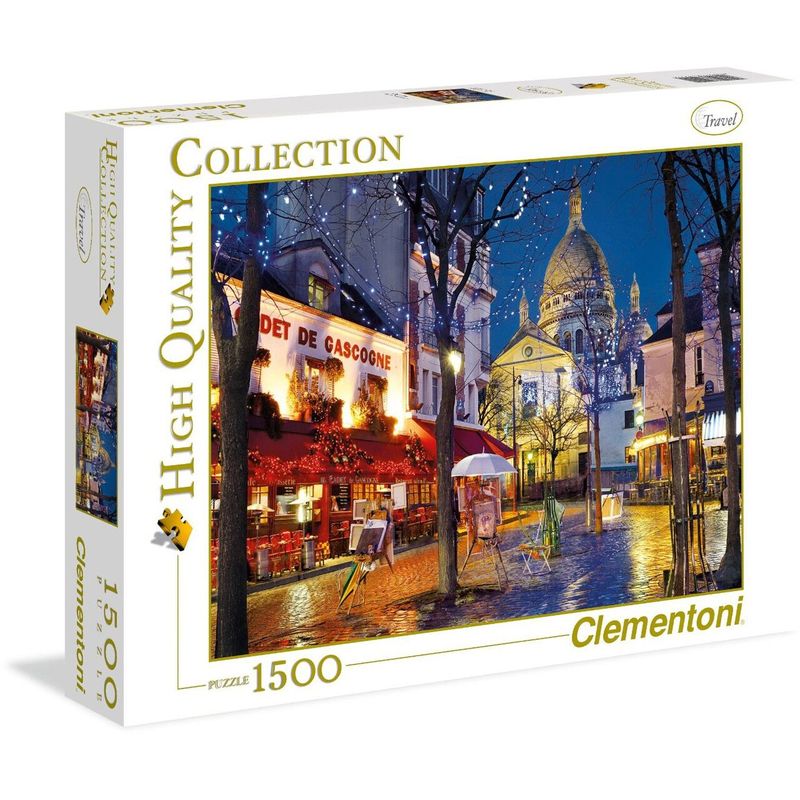 Jucarii, Copii si Bebe - Jucarii si jocuri - Jocuri si puzzle - Puzzle - Puzzle Clementoni - Paris Montmartre, 1500 piese - Infinity.ro