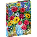 Jucarii, Copii si Bebe - Jucarii si jocuri - Jocuri si puzzle - Puzzle - Puzzle 1000 piese Enjoy - Forever Blooms - Infinity.ro