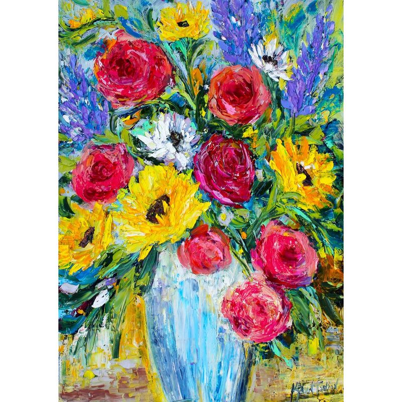 Jucarii, Copii si Bebe - Jucarii si jocuri - Jocuri si puzzle - Puzzle - Puzzle 1000 piese Enjoy - Forever Blooms - Infinity.ro