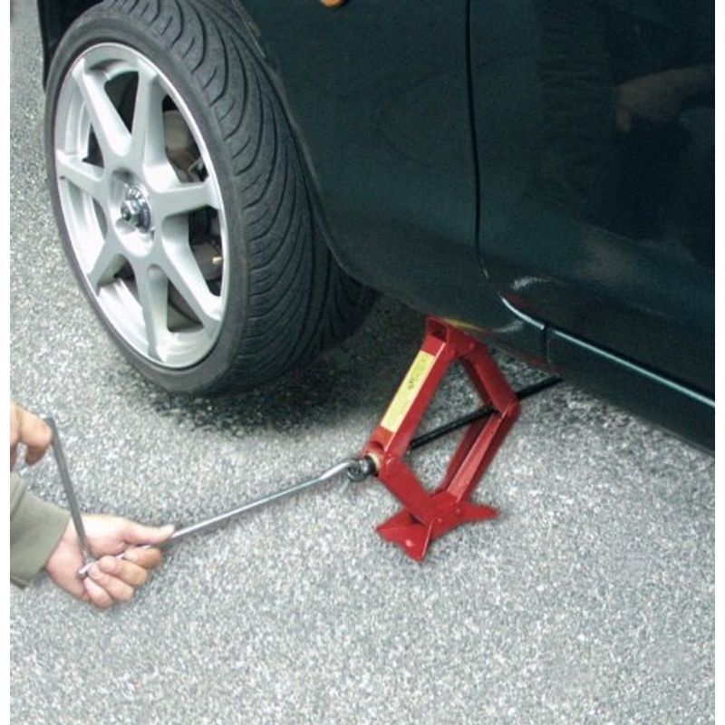 Casa si Gradina - Constructii - Depozitare, transport si protectie - Echipamente pentru transport si ridicat - Cric auto manual Mannesmann 009-T1000, 1.5 tone - Infinity.ro