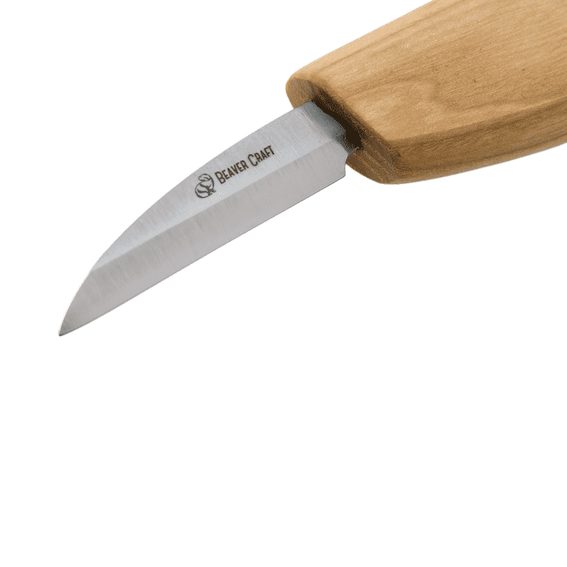 Sport si Outdoor - Camping - Cutite, bricege si accesorii - Cutite si bricege - Lama pentru cutit cu lama dreapta de sculptura in lemn BeaverCraft BC16 - Infinity.ro