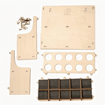 Casa si Gradina - Mobilier - Organizare si depozitare - Cutii depozitare - Suport pentru 10 cutite de cioplit in lemn BeaverCraft TH10 - Infinity.ro