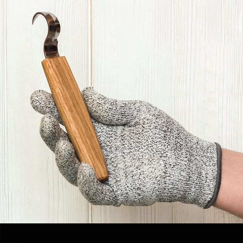 Sport si Outdoor - Camping - Cutite, bricege si accesorii - Cutite si bricege - Cutit de cioplit linguri din lemn BeaverCraft SK1Oak, 185 mm - Infinity.ro
