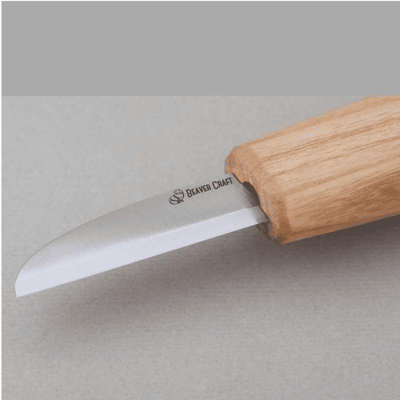 Sport si Outdoor - Camping - Cutite, bricege si accesorii - Cutite si bricege - Lama pentru cutit cu lama dreapta de sculptura in lemn BeaverCraft BC5 - Infinity.ro