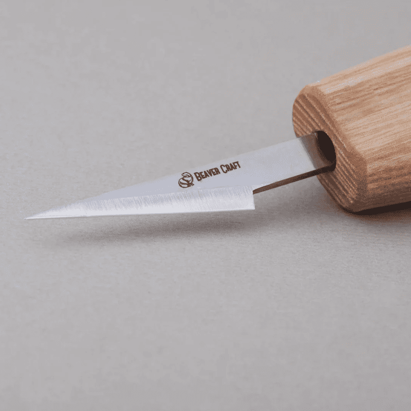 Sport si Outdoor - Camping - Cutite, bricege si accesorii - Cutite si bricege - Lama pentru cutit de detalii mici pentru sculptura in lemn BeaverCraft BC7 - Infinity.ro