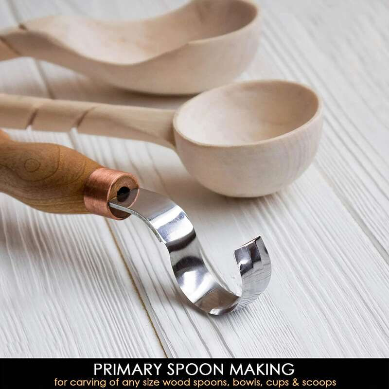 Sport si Outdoor - Camping - Cutite, bricege si accesorii - Cutite si bricege - Cutit de cioplit linguri din lemn BeaverCraft SK2SLong, 365 mm - Infinity.ro