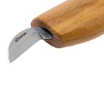 Sport si Outdoor - Camping - Cutite, bricege si accesorii - Cutite si bricege - Cutit cu lama dreapta si ascutis oblic pentru sculptura in lemn BeaverCraft C6, 150 mm - Infinity.ro