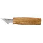 Sport si Outdoor - Camping - Cutite, bricege si accesorii - Cutite si bricege - Cutit cu ascutis oblic pentru sculptura geometrica in lemn BeaverCraft C11, 150 mm - Infinity.ro