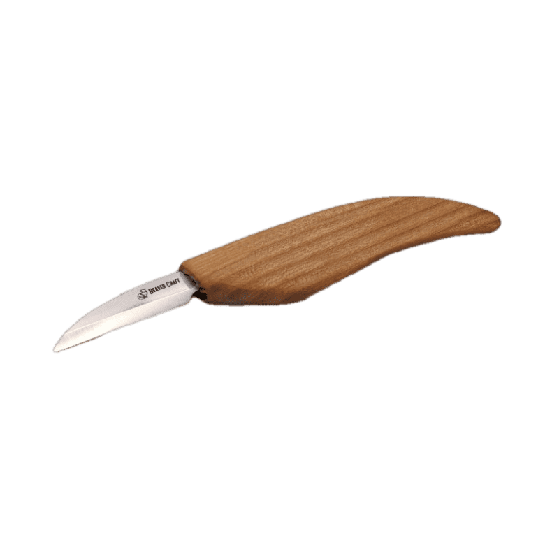 Sport si Outdoor - Camping - Cutite, bricege si accesorii - Cutite si bricege - Cutit cu lama dreapta pentru sculptura in lemn BeaverCraft C16, 170 mm - Infinity.ro